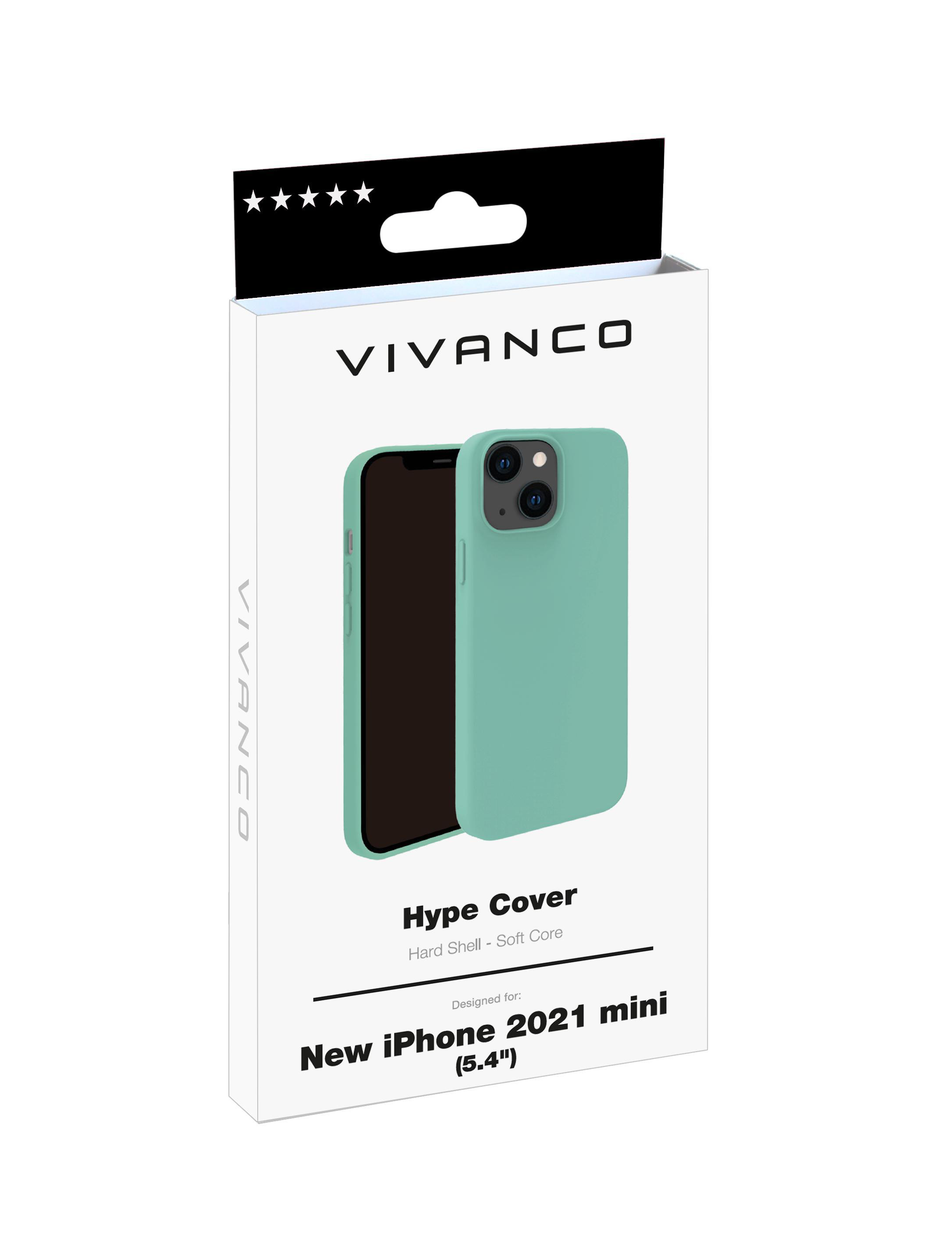 VIVANCO Hype Cover, Backcover, 13 iPhone Apple, Mint Mini