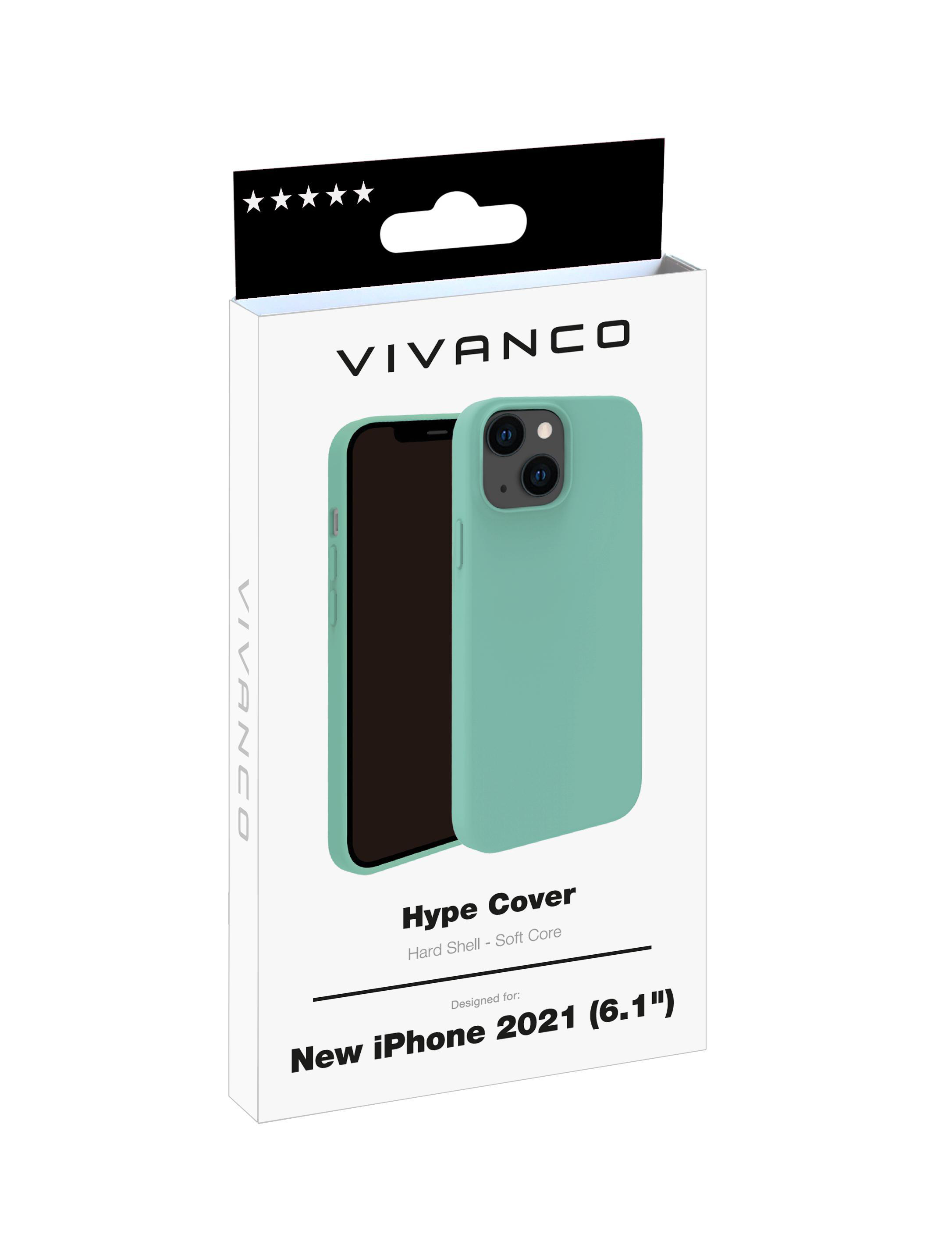 iPhone 13, Backcover, Apple, Cover, Hype Mint VIVANCO