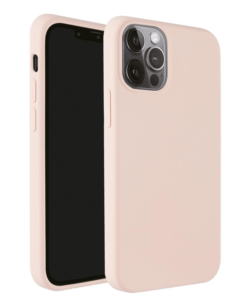 VIVANCO Hype iPhone Cover, Pink-Sand 13 Backcover, Apple, Pro