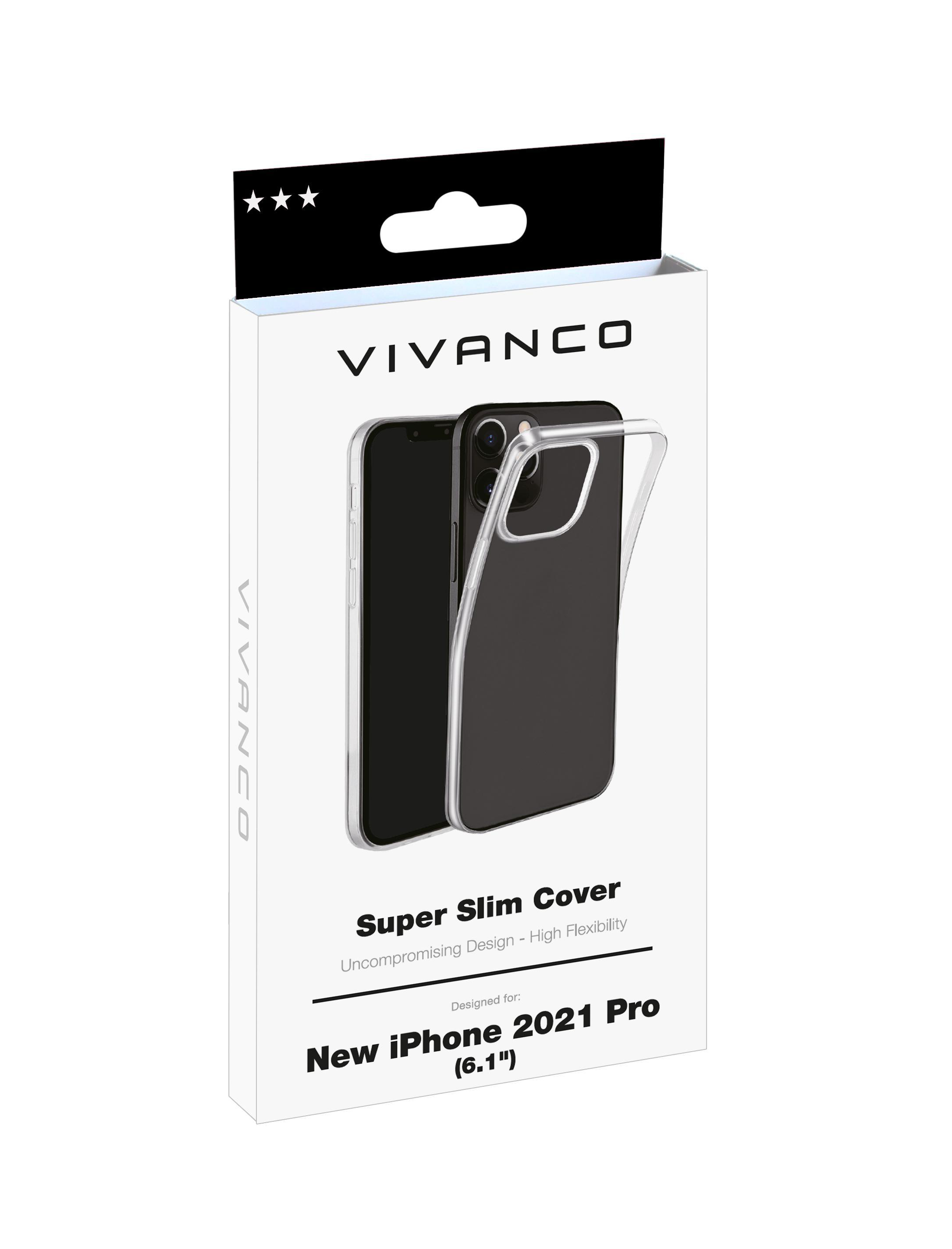 VIVANCO Super Slim, Backcover, Apple, 13 Pro, iPhone Transparent