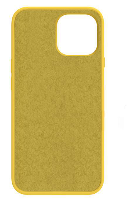 13 VIVANCO Hype Pro, Apple, Cover, Gelb Backcover, iPhone