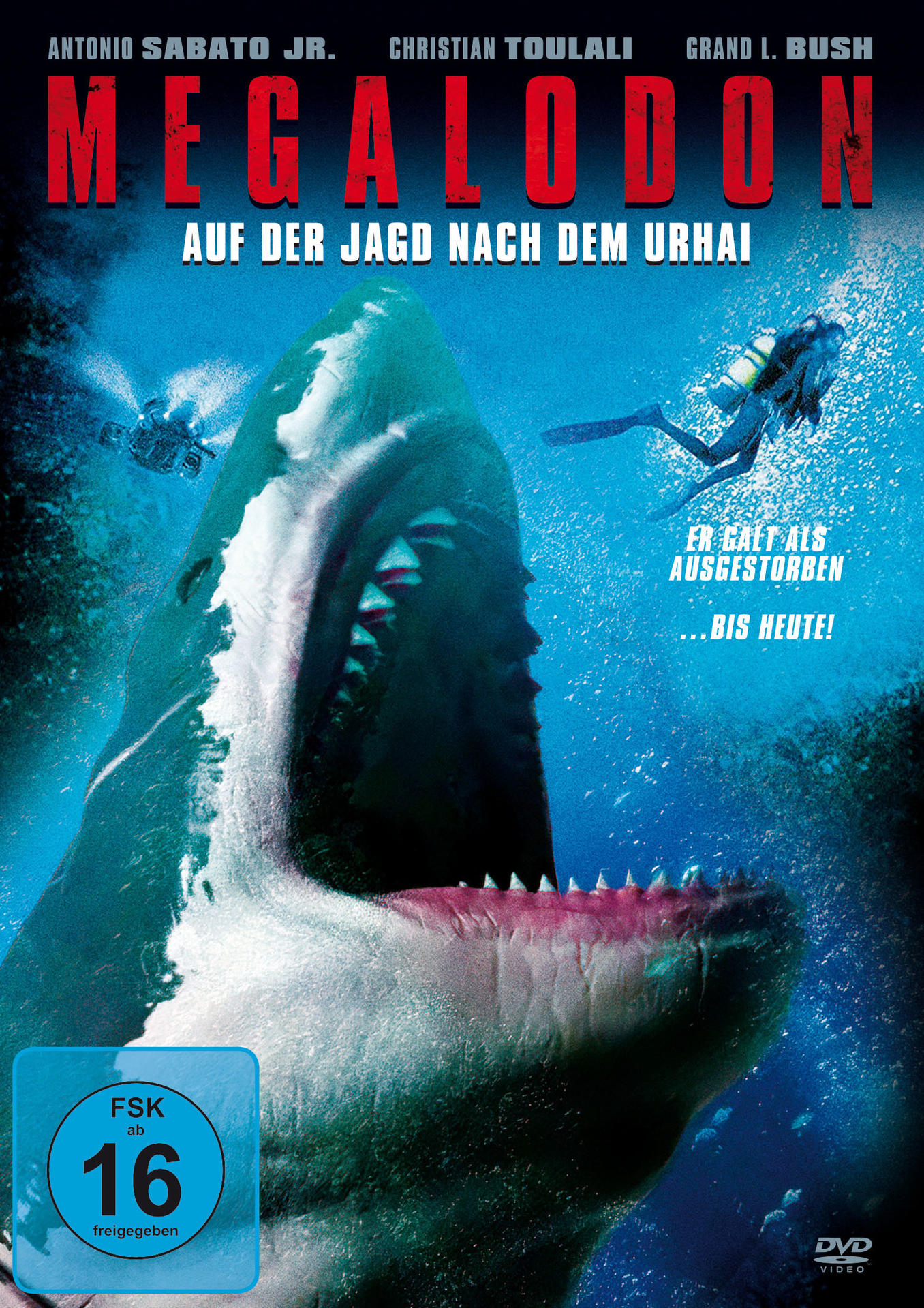 Urhai dem Jagd nach Megalodon-Auf DVD der