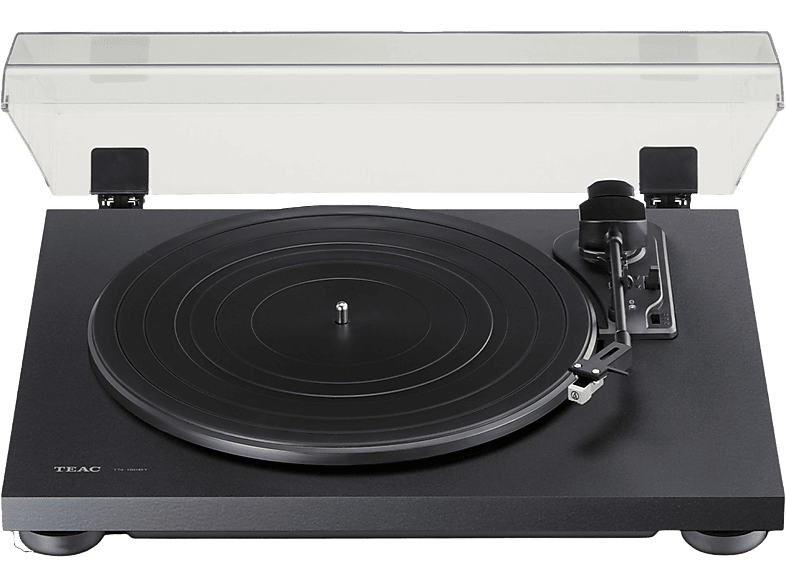 REACONDICIONADO Tocadiscos - Teac TN-180BT-A3/B, Bluetooth, 3 velocidades, Negro