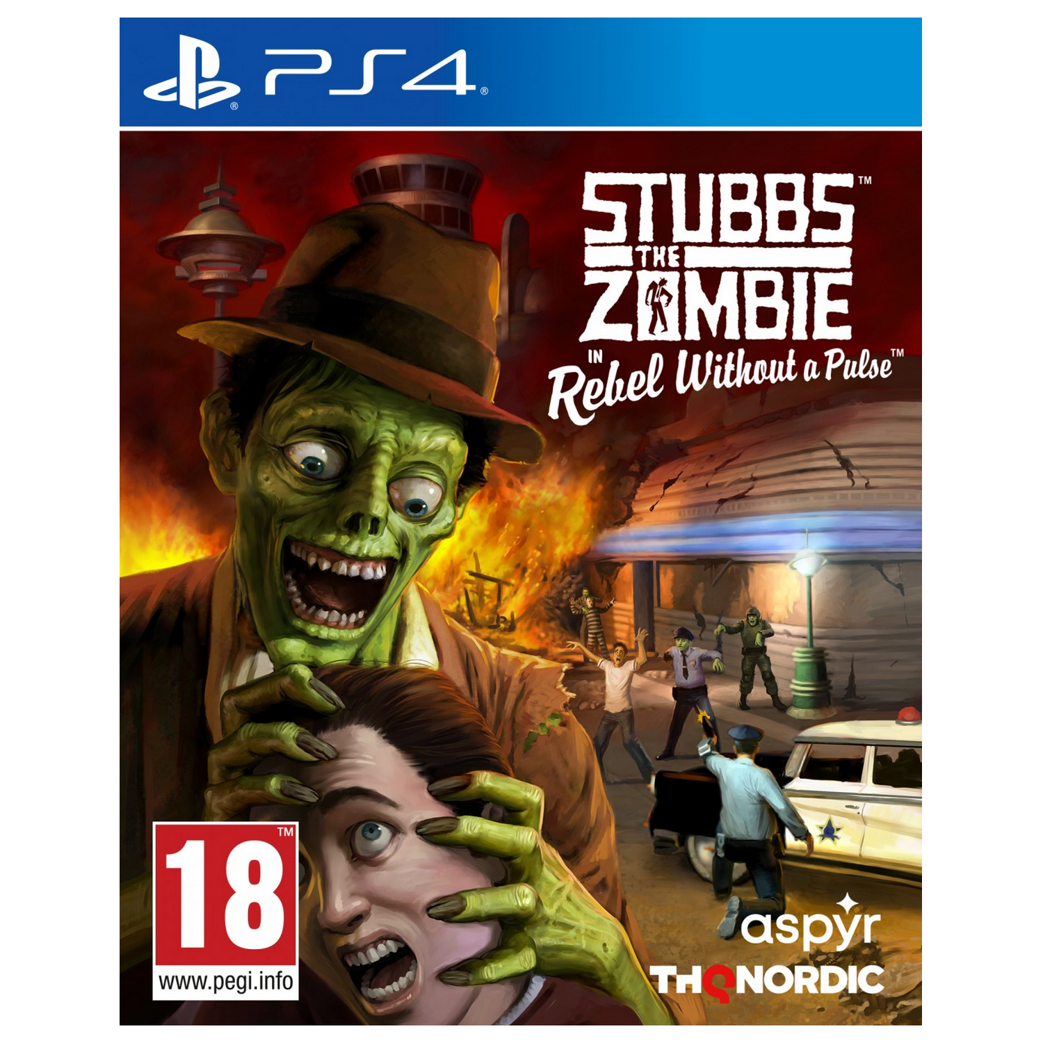 PS4 Stubbs The Zombie: Rebel Without A Pulse