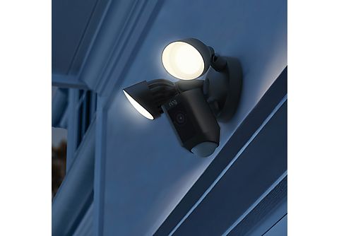 RING Floodlight Cam Wired Plus Zwart