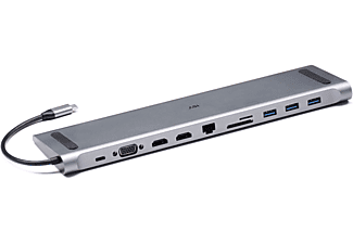 ISY Dockingstation IDO-1000 USB-C-Multiport-Pro-Dock, Silber
