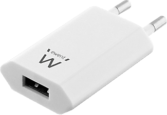 EWENT EW1200 USB hálózati töltő, 1A, 5W, fehér