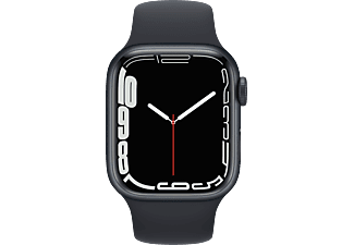 APPLE Watch Series 7 Cellular 41 mm middernacht aluminium / middernacht sportband