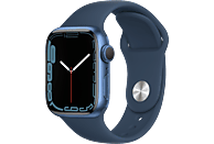 APPLE Watch Series 7 Cellular 41 mm blauw aluminium / blauwe sportband
