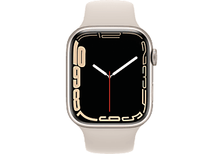 APPLE Watch Series 7 Cellular 45 mm sterrenlicht aluminium / sterrenlicht sportband