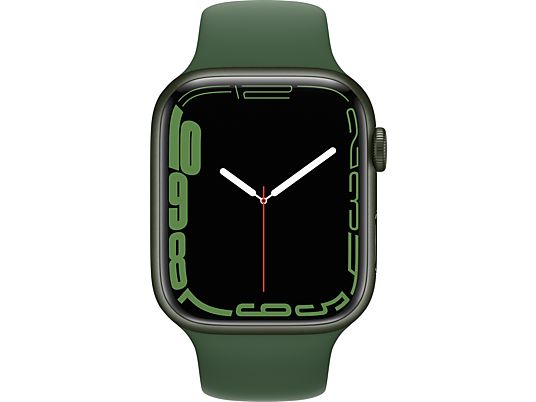 APPLE Watch Series 7 Cellular 45 mm groen aluminium / groene sportband