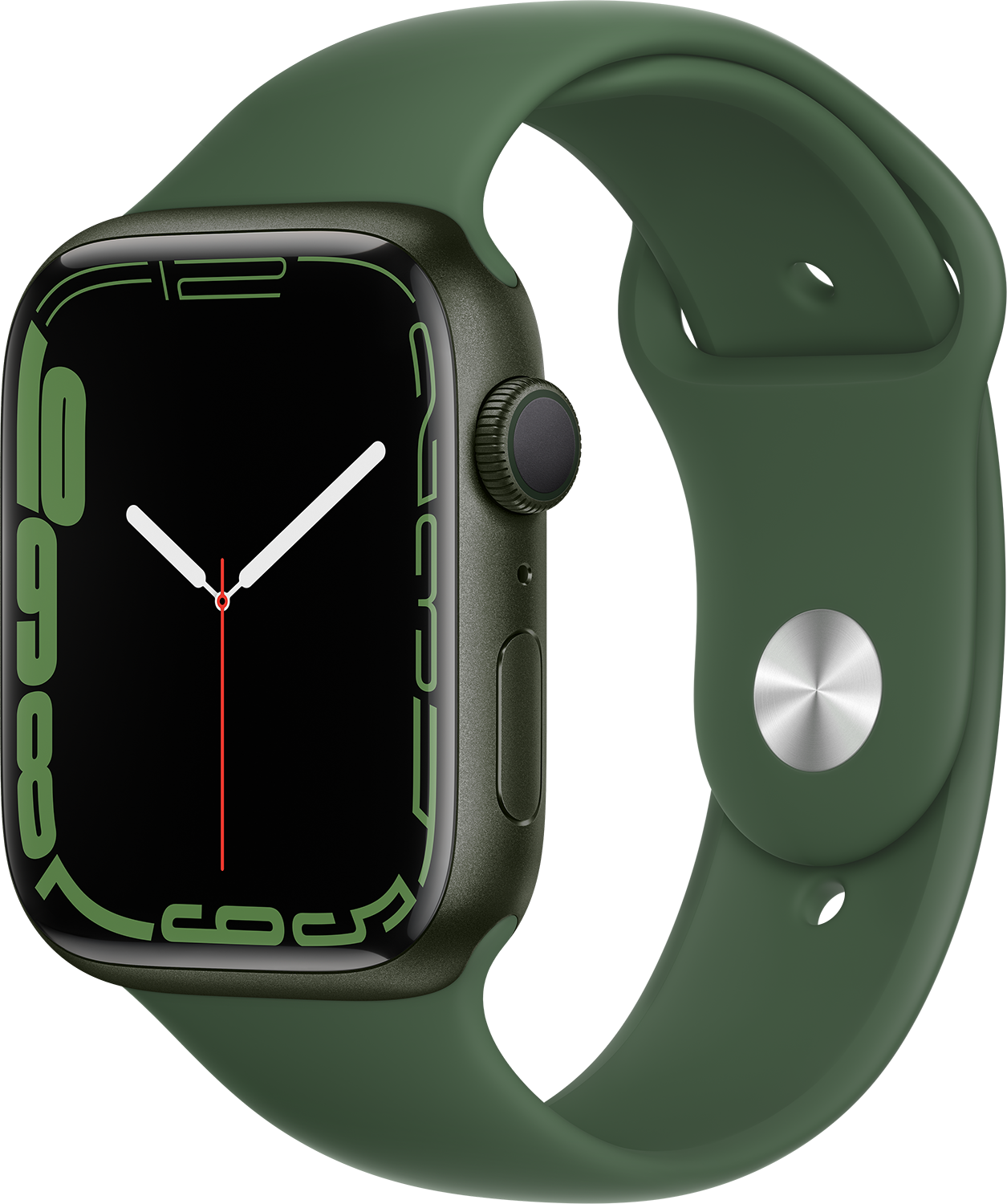 APPLE Watch Series 7 Cellular 45 mm groen aluminium / groene sportband