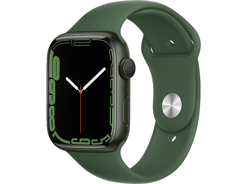 Apple Watch Series 7 Cellular 45 Mm Groen Aluminium / Groene Sportband