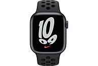 APPLE Watch Series 7 Nike+ 41 mm middernacht aluminium / antraciet/zwarte sportband
