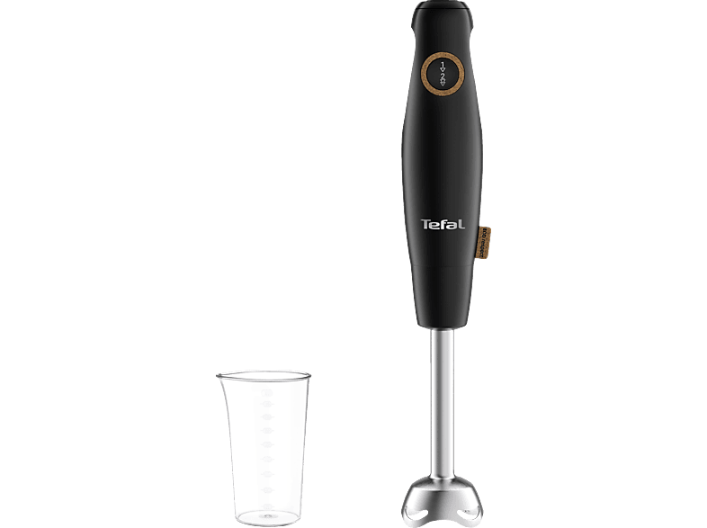 TEFAL HB46E8 Eco Stabmixer l) 0.8 Schwarz/Edelstahl (600 Watt, Respect