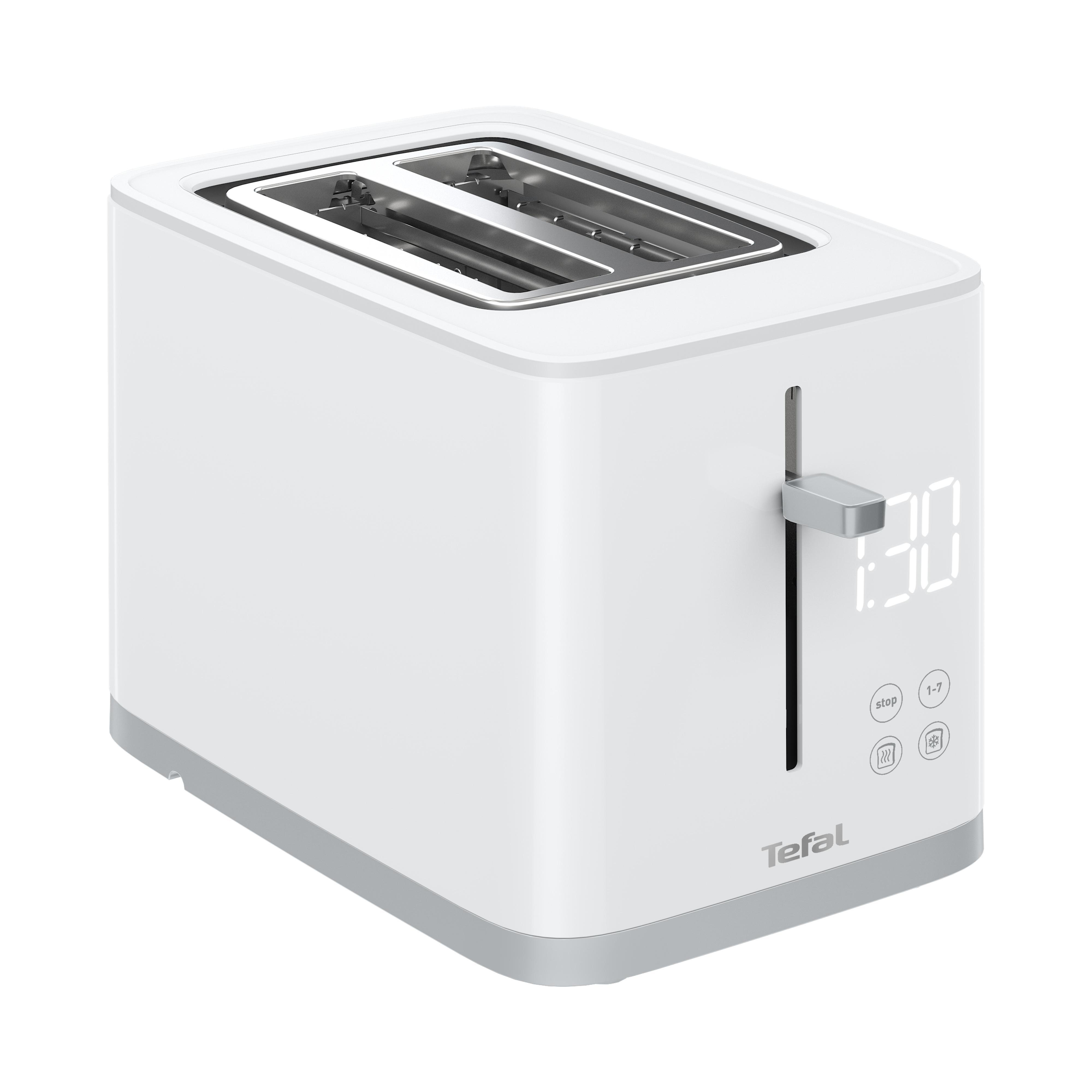 TEFAL TT6931 Sense Toaster Weiß 2) (850 Schlitze: Watt