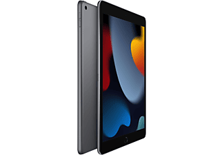 APPLE iPad Wi-Fi + Cellular (9. Generation 2021), Tablet, 256 GB, 10,2 Zoll, Space Grau