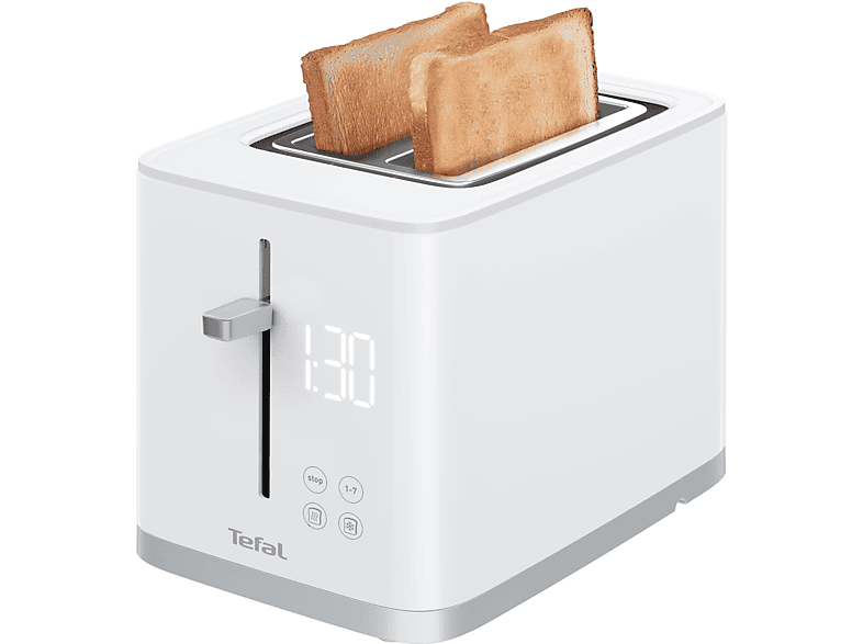TEFAL TT6931 Sense Toaster Weiß (850 Watt, Schlitze: 2)