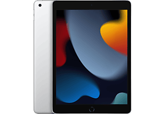 APPLE iPad Wi-Fi + Cellular (9. Generation 2021), Tablet, 256 GB, 10,2 Zoll, Silber
