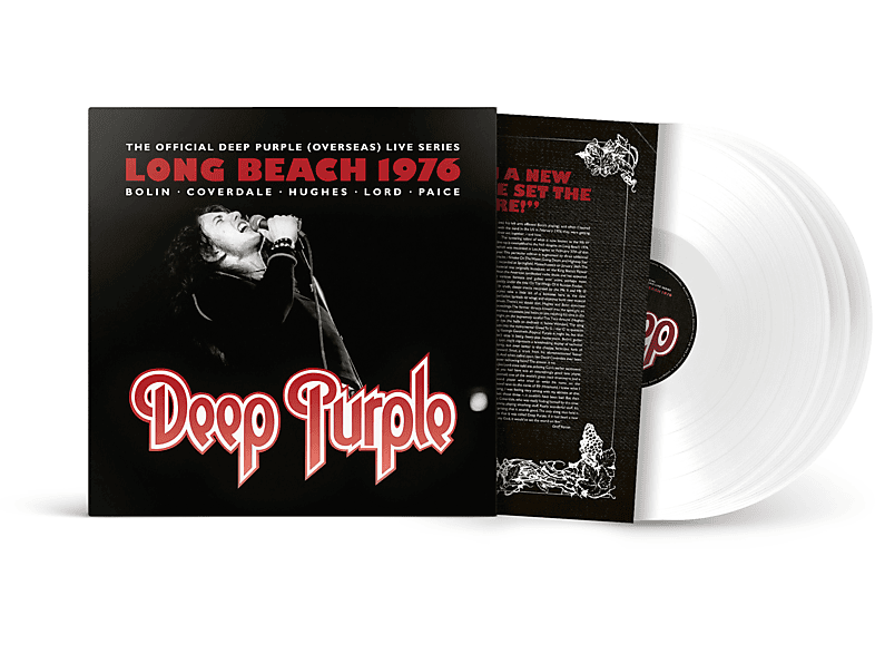 Thumbnail - Deep Purple - Long Beach 1976 (Ltd/180g/Gtf/White) (Vinyl)