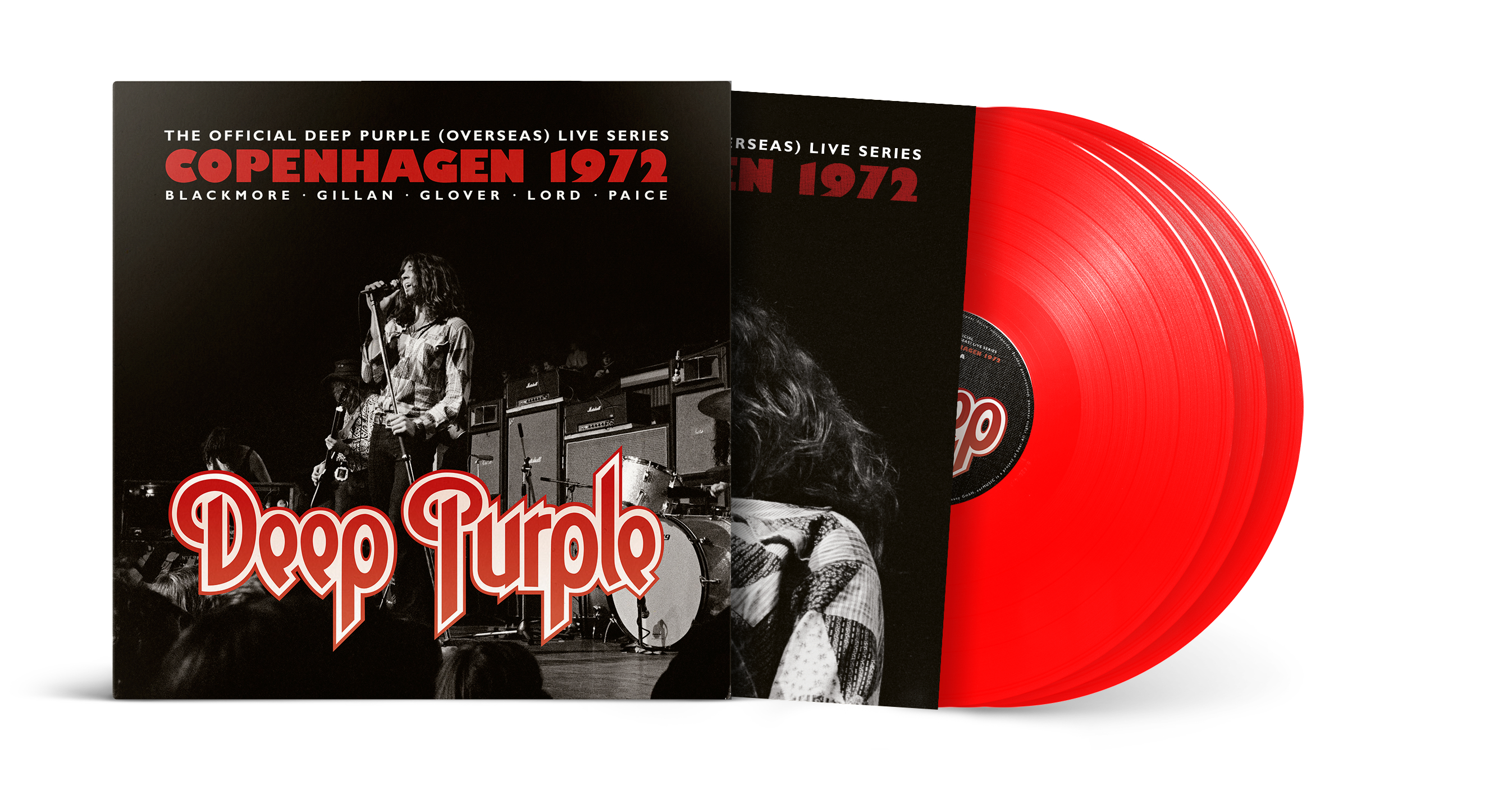 Deep Purple - COPENHAGEN 1972 (LTD/180G/GTF/RED)  - (Vinyl)