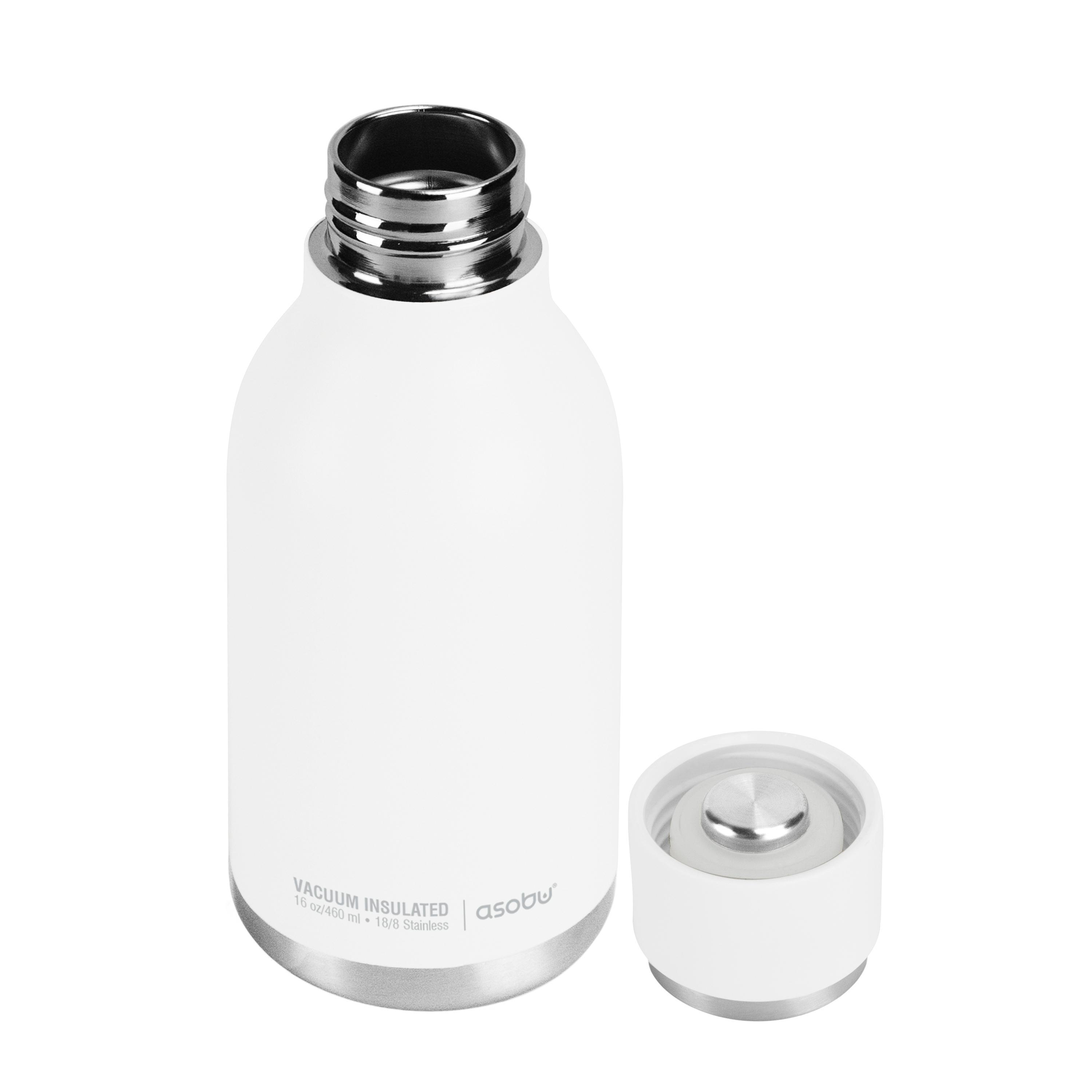 ASOBU 305409 URBAN Trinkflasche Weiß