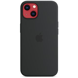 APPLE Silikon Case mit MagSafe Backcover, für Apple iPhone 13, Mitternacht