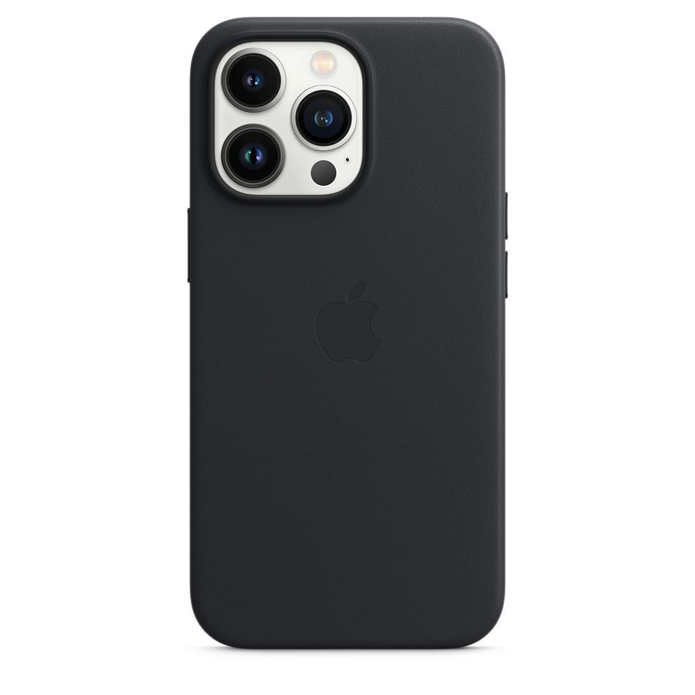 mit Pro, Apple, Case APPLE Leder iPhone Mitternacht MagSafe, 13 Backcover,
