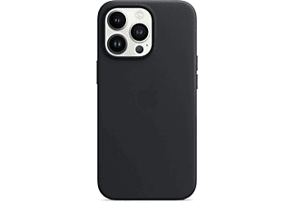 APPLE Leder Case mit MagSafe, Backcover, Apple, iPhone 13 Pro, Mitternacht