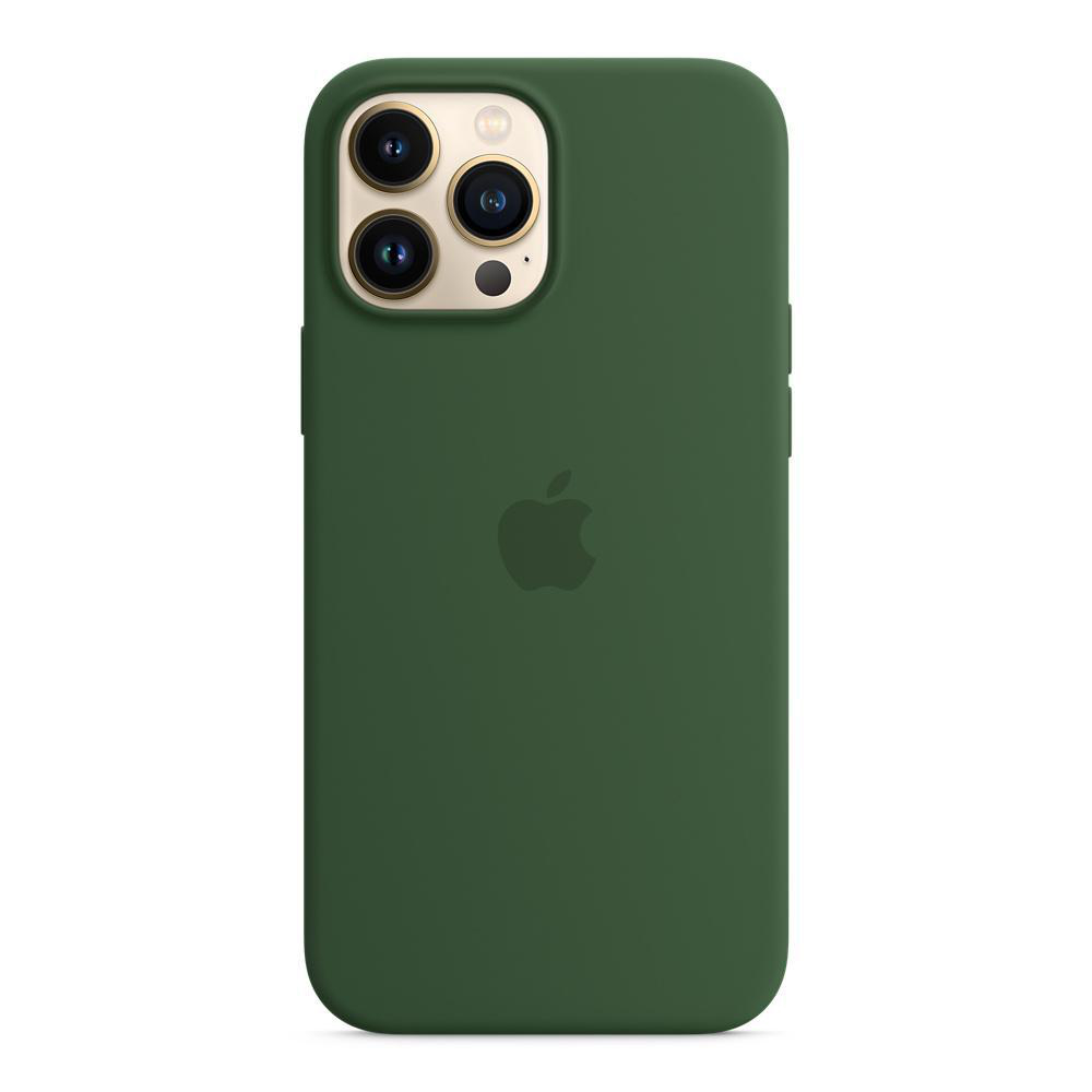 APPLE Silikon Case mit MagSafe, Backcover, Apple, iPhone 13 Pro Max, Klee