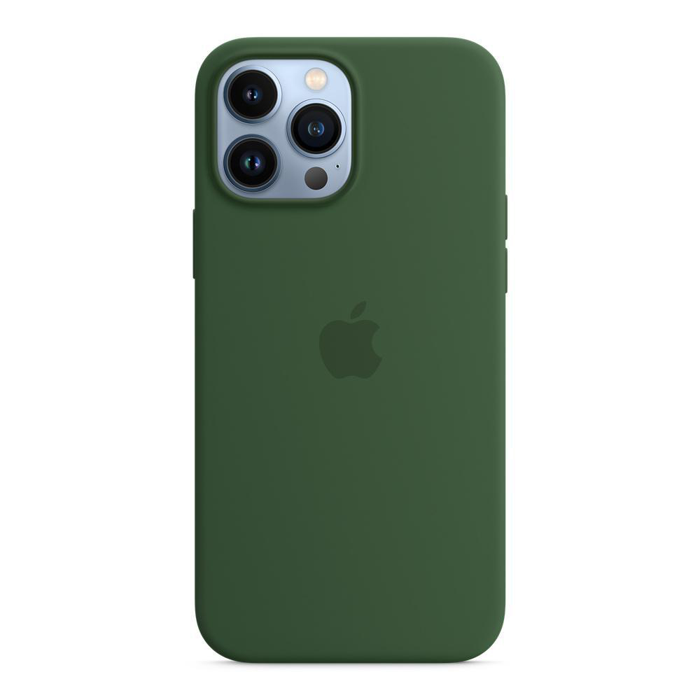 APPLE Silikon Case mit MagSafe, Backcover, Apple, iPhone 13 Pro Max, Klee