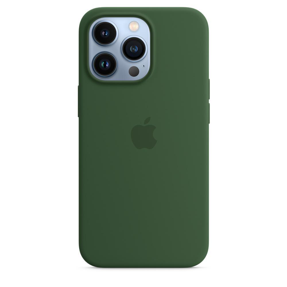 APPLE Silikon Case mit MagSafe, 13 Klee iPhone Backcover, Pro, Apple