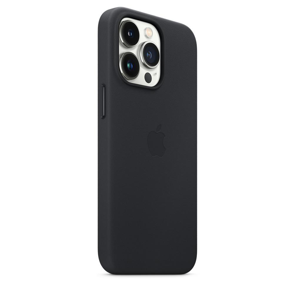 APPLE Leder Case mit Backcover, MagSafe, 13 iPhone Pro, Mitternacht Apple