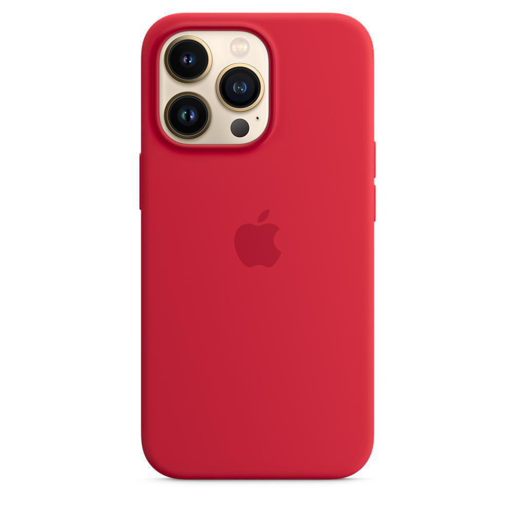 mit Apple, MagSafe, APPLE 13 Silikon iPhone (PRODUCT)RED Backcover, Case Pro,