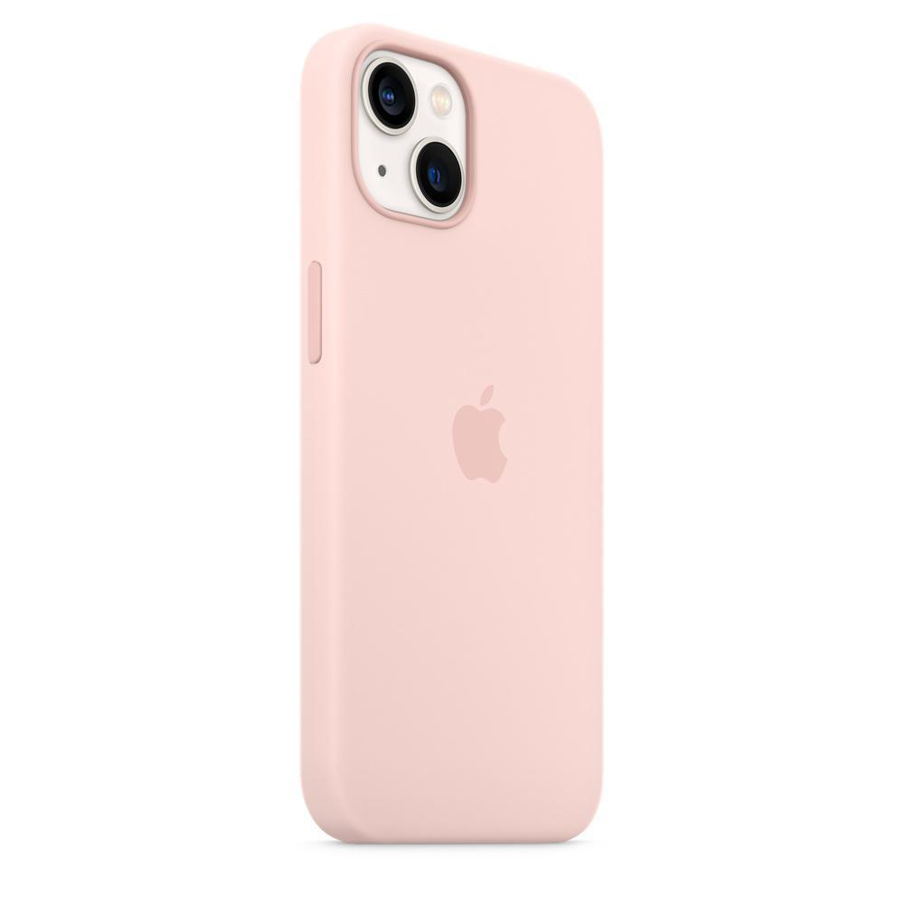 APPLE Silikon Case mit 13, iPhone Backcover, MagSafe, Kalkrosa Apple