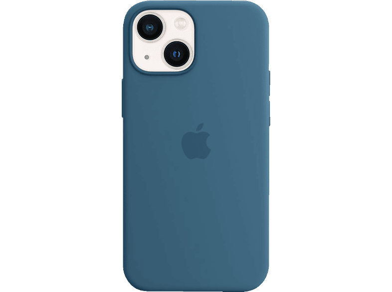 APPLE Silikon iPhone Case mit Eisblau 13 Backcover, Mini, Apple, MagSafe