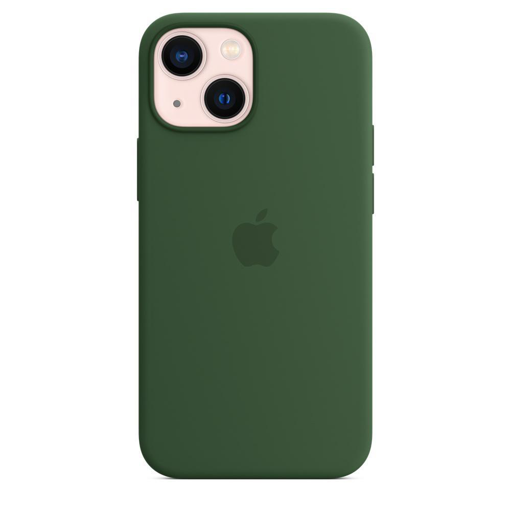 APPLE Silikon Case mit MagSafe, Backcover, Apple, iPhone 13 Mini, Klee