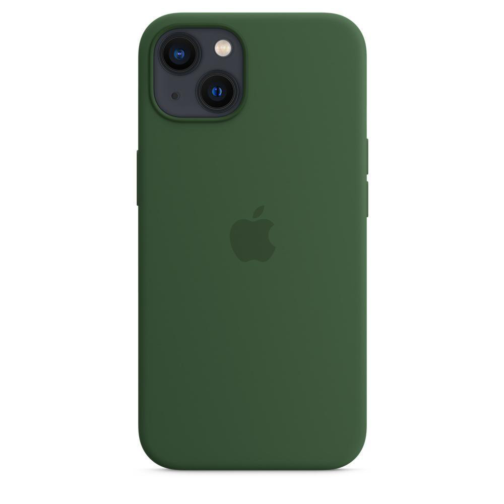 APPLE Silikon Case mit MagSafe, Backcover, Apple, iPhone 13, Klee