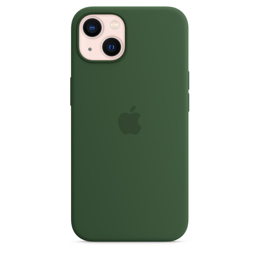 APPLE Silikon Case mit MagSafe, Backcover, Apple, iPhone 13, Klee
