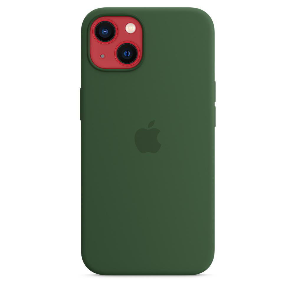 APPLE Silikon Case mit MagSafe, Backcover, Apple, iPhone 13, Klee