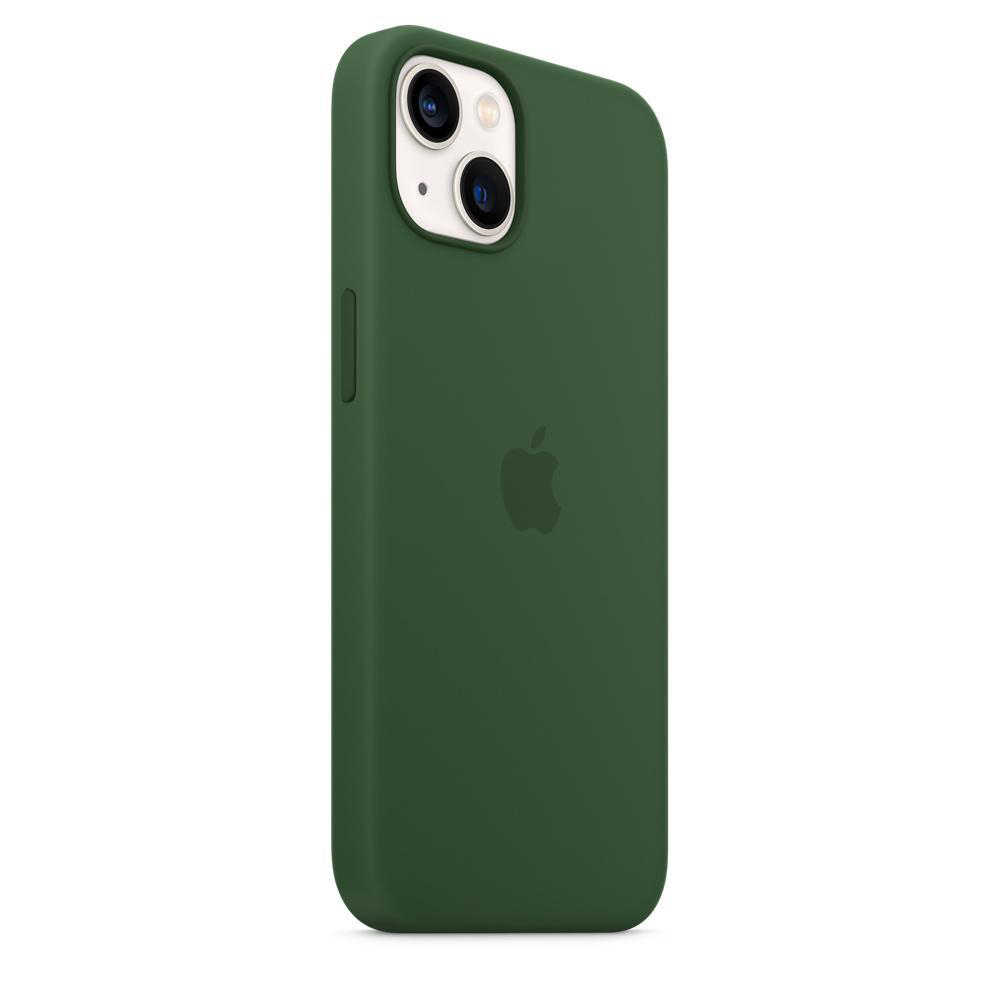APPLE Silikon Case mit MagSafe, Backcover, Apple, iPhone 13, Klee