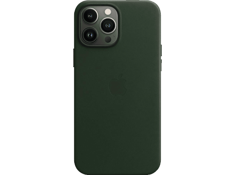 APPLE Leder Case mit Backcover, Max, Pro Apple, MagSafe, Schwarzgrün 13 iPhone