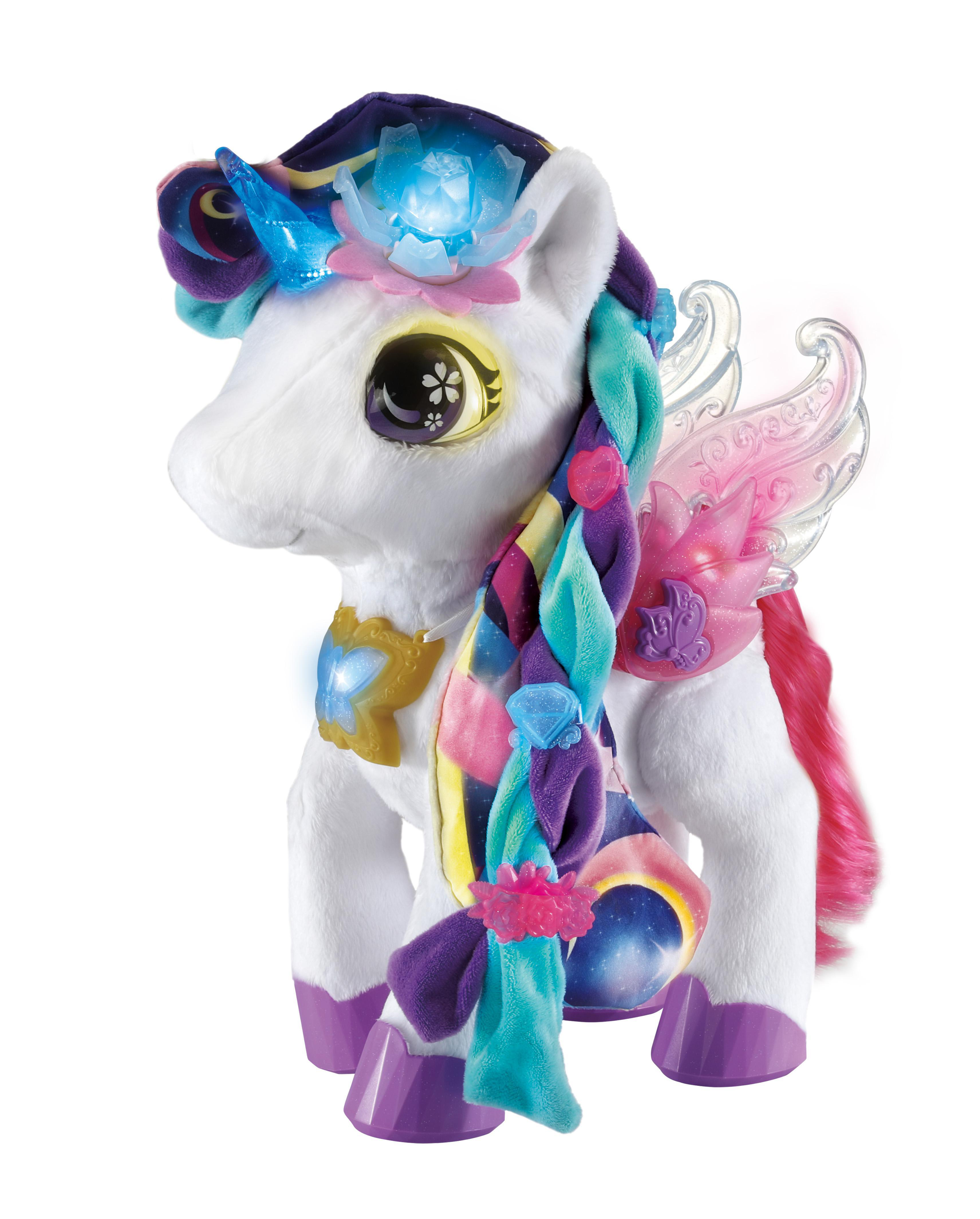 VTECH Styla, mein Blumenzauber-Einhorn Spielzeugtierchen, Mehrfarbig