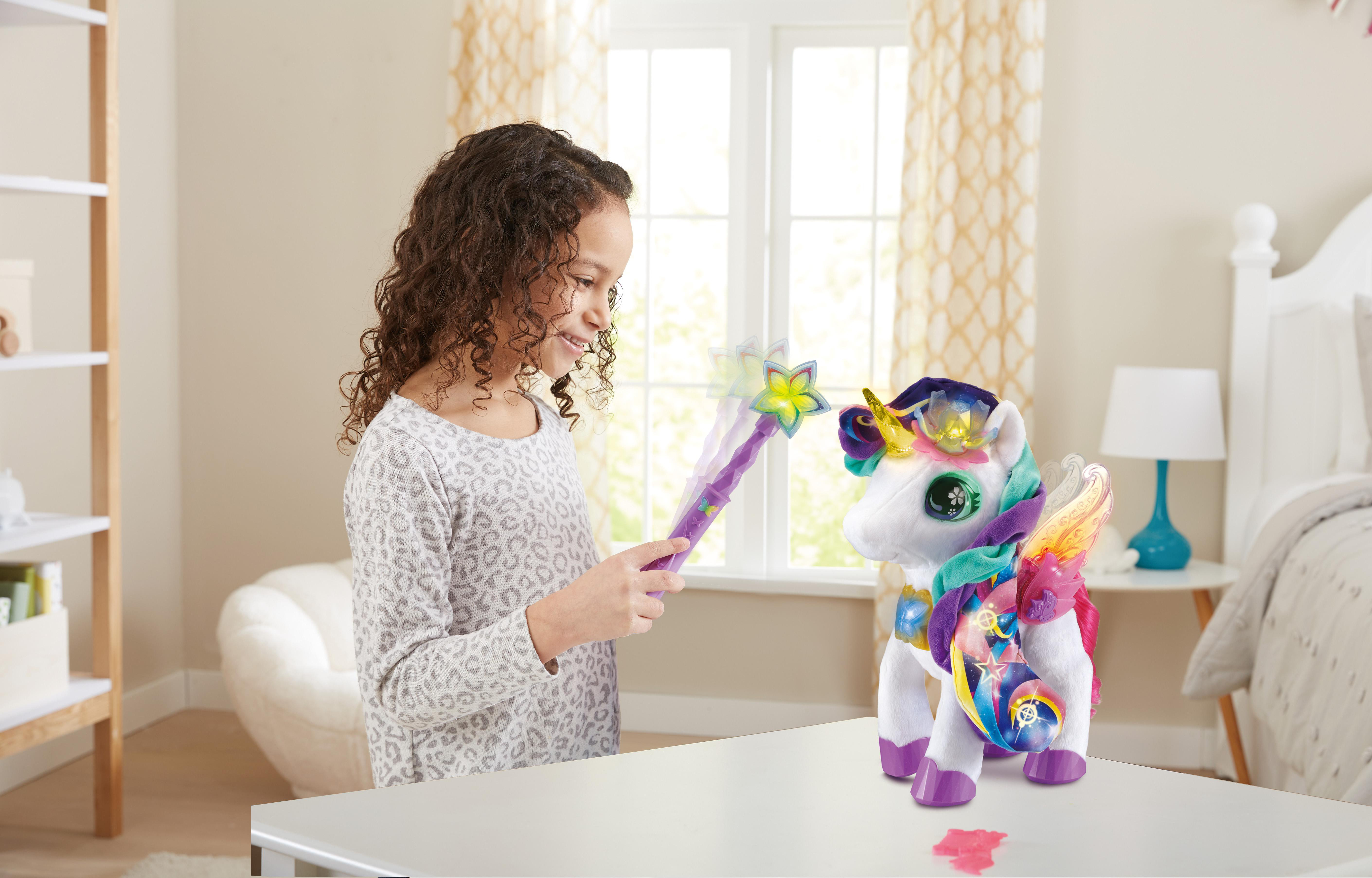 VTECH Styla, mein Blumenzauber-Einhorn Spielzeugtierchen, Mehrfarbig
