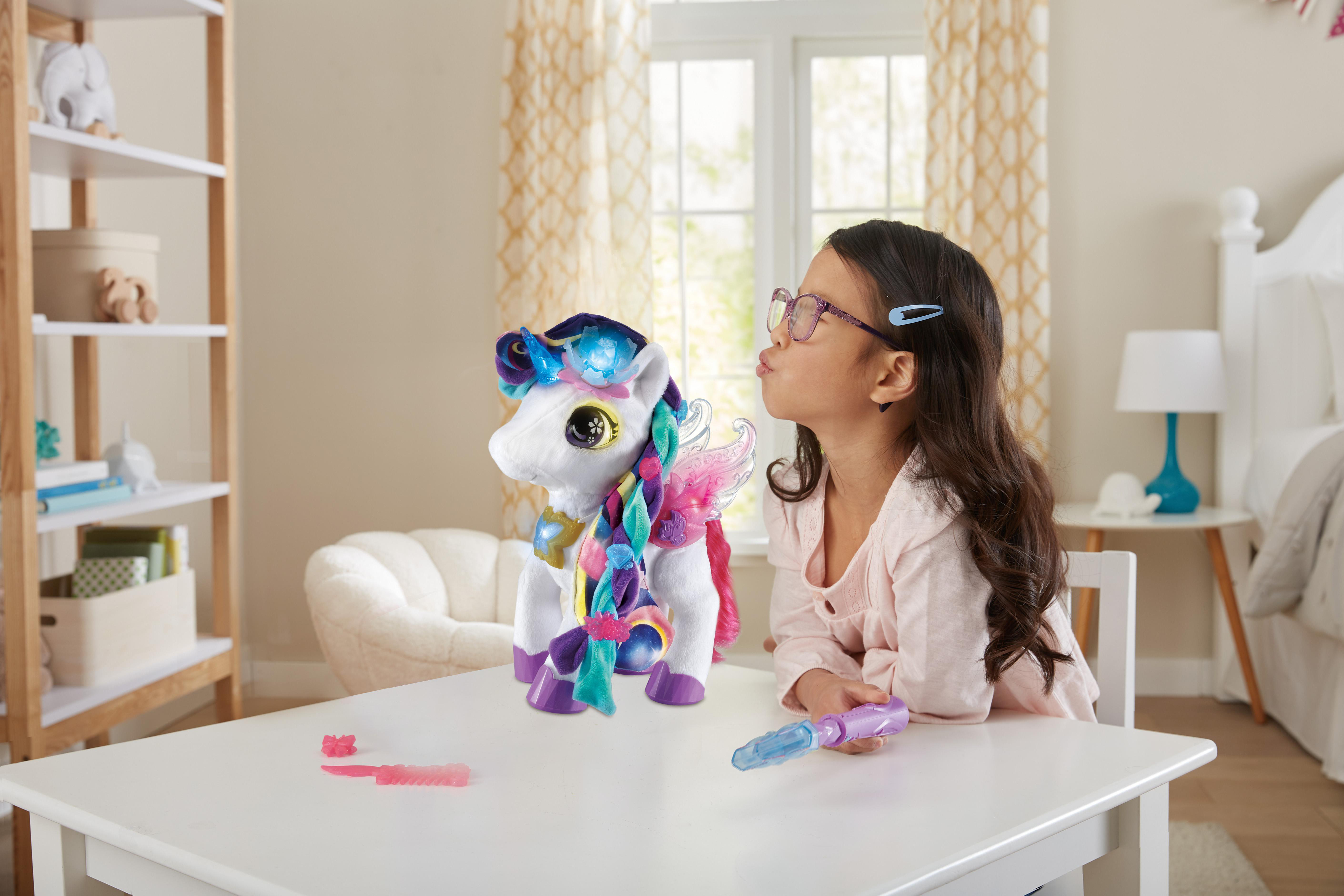 VTECH Styla, mein Blumenzauber-Einhorn Spielzeugtierchen, Mehrfarbig