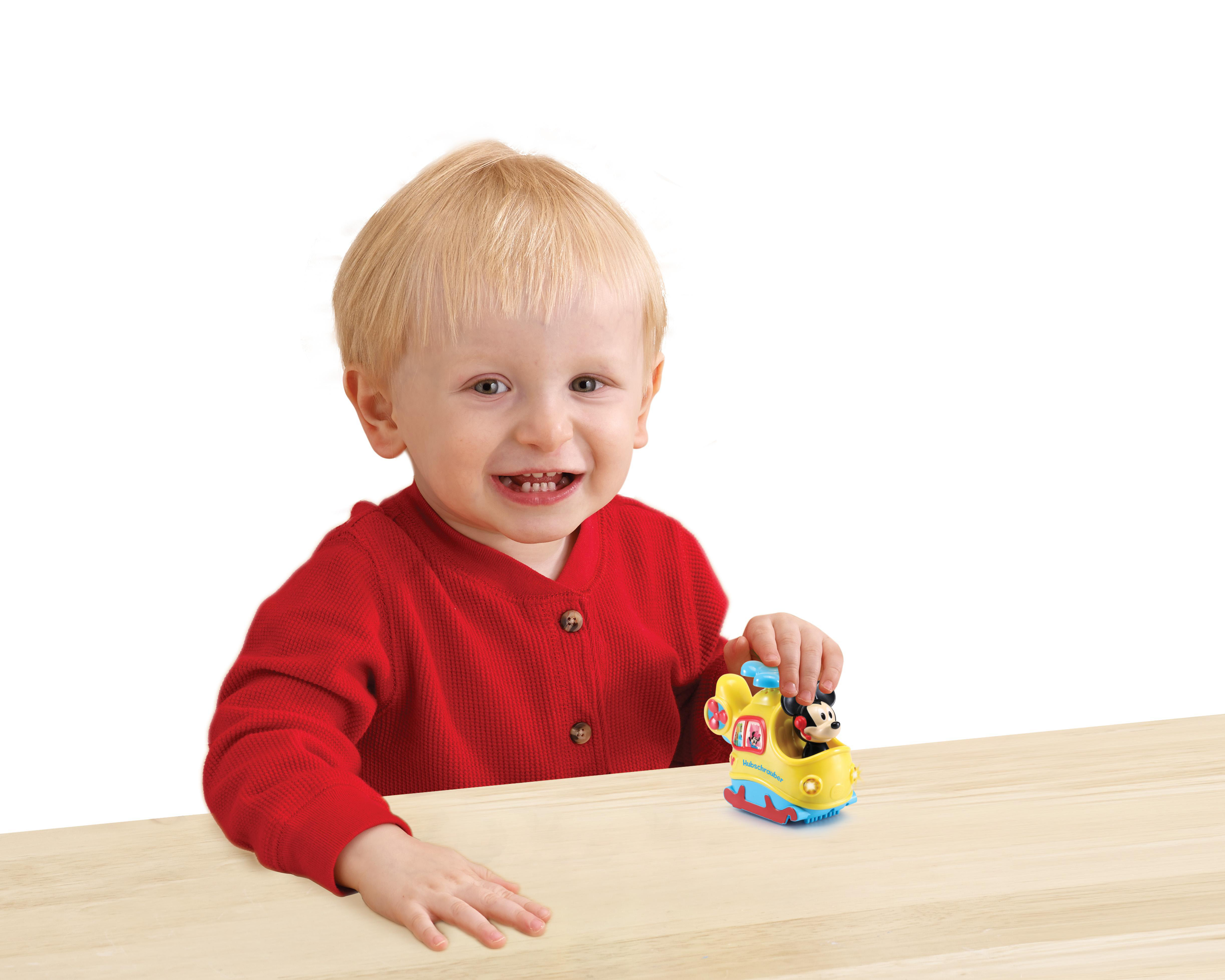 VTECH Tut Tut Baby Flitzer - Mickys Hubschrauber Spielzeugauto, Mehrfarbig