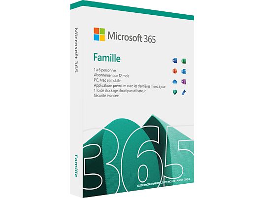 Microsoft 365 Famille - PC/MAC - Französisch