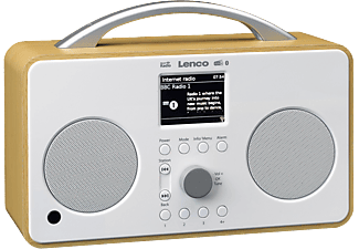 LENCO PIR-645WH - Ecoutez vos Radio Internet (FM, DAB+, Internet radio, Blanc)