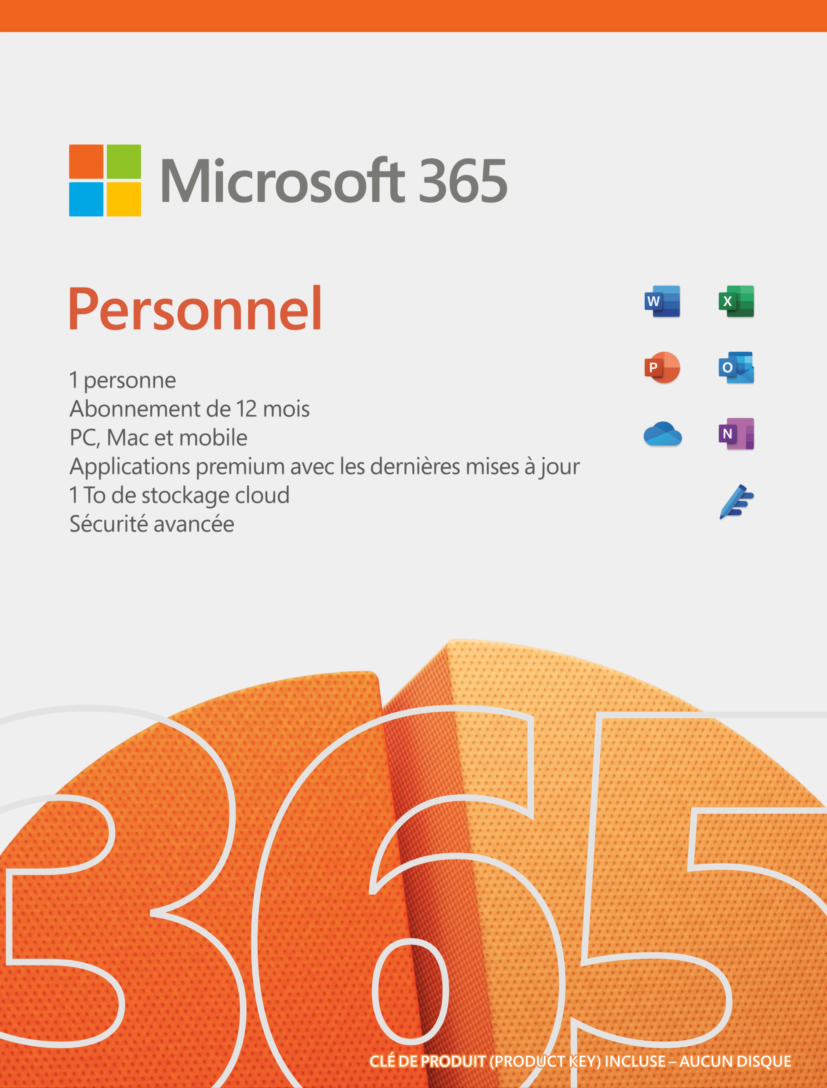 Microsoft 365 Personnel - PC/MAC - Français