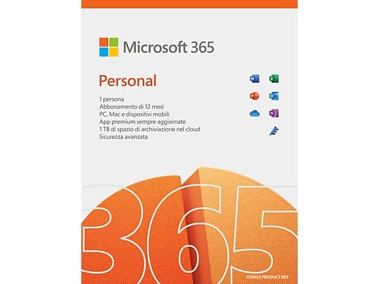 Microsoft 365 Personal - PC/MAC - italiano